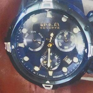 Invicta Excursion watch. .reserve... Blue label